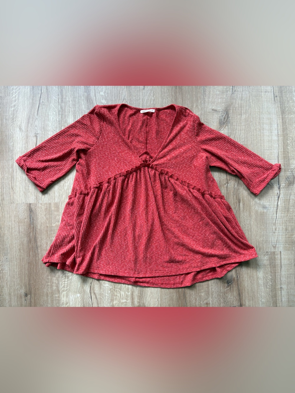 And They Why Ribbed Tunic Fall Cozy Boho
